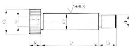 M8x10x16mm Pasbolt ISO 7379