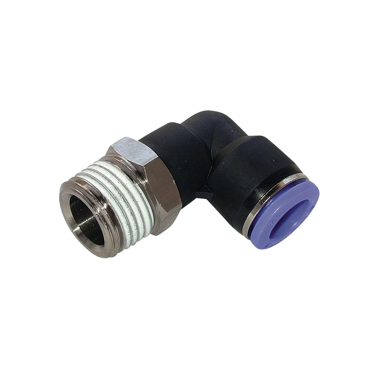 Push in Fitting, Vinkel, Drejbar