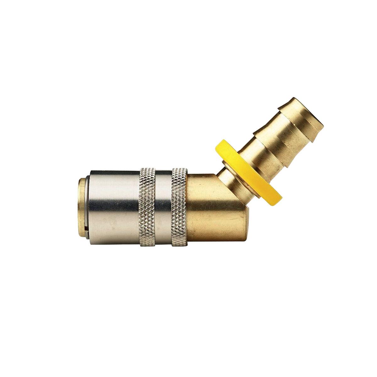 Push-Lok lynkobling, 45°
