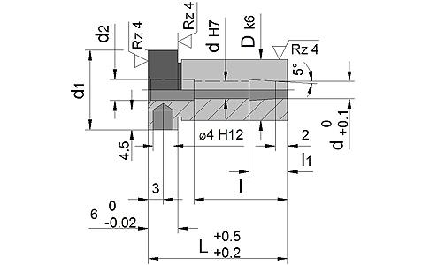 HSB 53 Counterhold Bushing