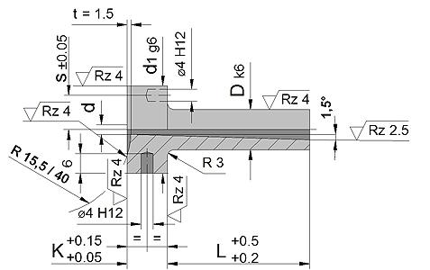 HSB 51 Inlet Bushing 1.5°