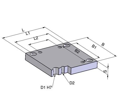 KE 1006 Support Plates