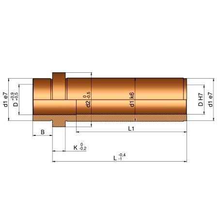 HSB 10 BR Bronze Føringsbøsninger