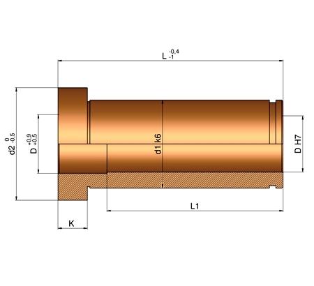 HSB 11 BR Bronze Føringsbøsninger