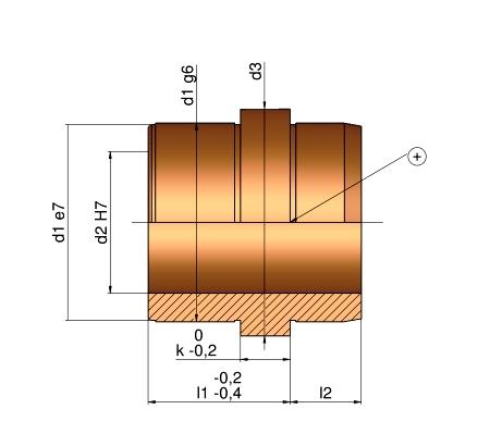 HSB 15 BRM Bronze Guide Bushings