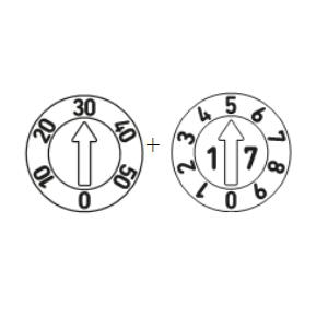 Type D + E (Måned + år)