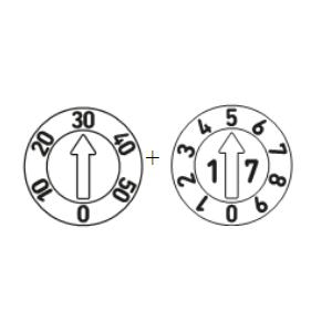 Type D + E (month + year)