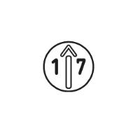  Type FF (År + pil) - indsats