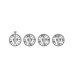  Type W (Uge 1-52) - komplet
