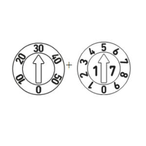 Type D + E (Måned + år)