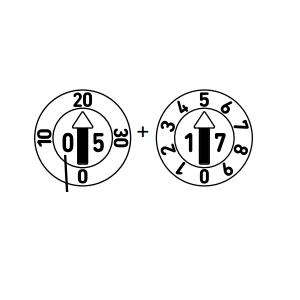 Type L+E (Dag, måned + år)