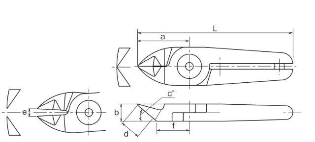 Deep Angle Blades, 30°/40°