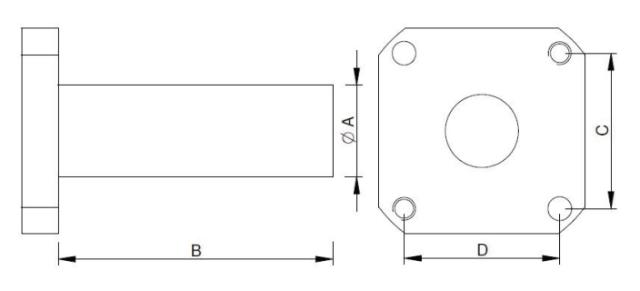 Montering Beslag for Kompakt Cylinder