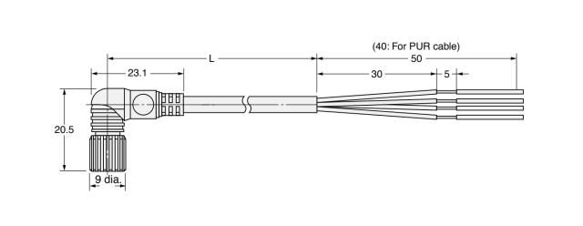 CB. – M8 skrue-on Cable Connectors
