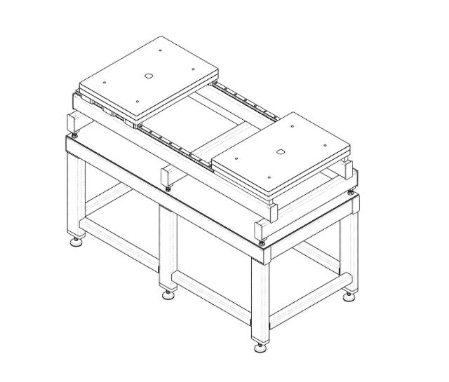 Standard mould table - 1,5 to 3T