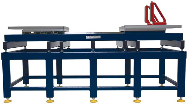 Form bord 6T med glatte plader og 2 magnetiske beslag