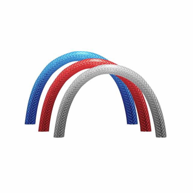 Slange - PVC Omflettet ø13 Clear